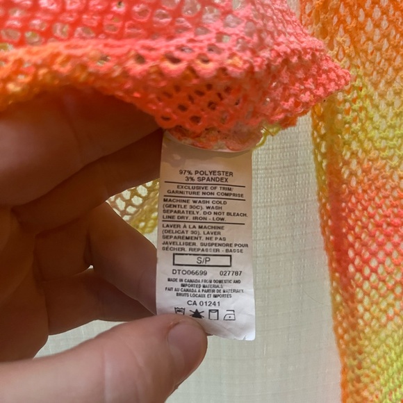 Twik by Simons Neon Mesh Crop (S) - Picture 6 of 6